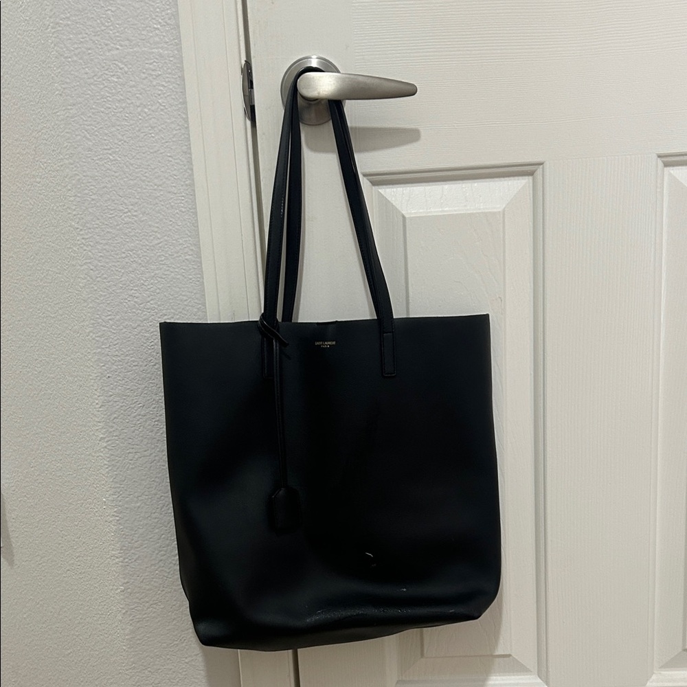 Elegant Black Tote Bag